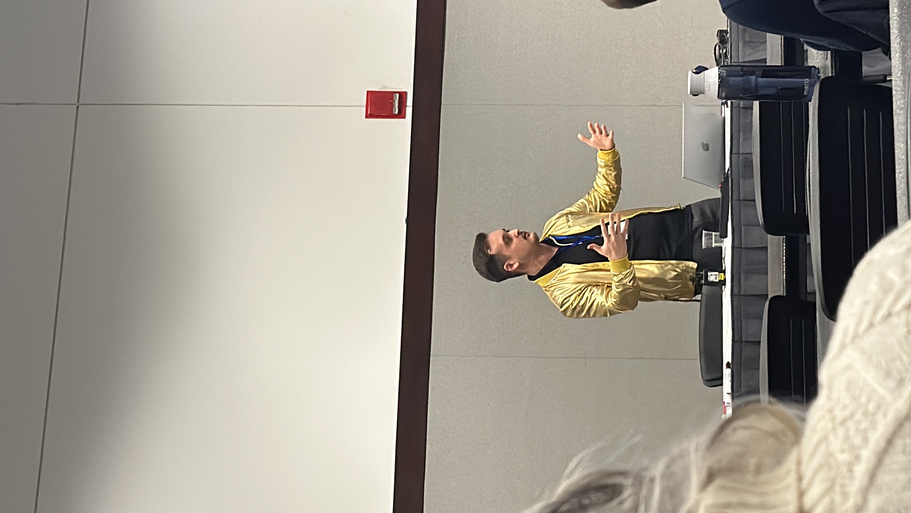 Matthew Venne speaking on Container Security at an AWS event